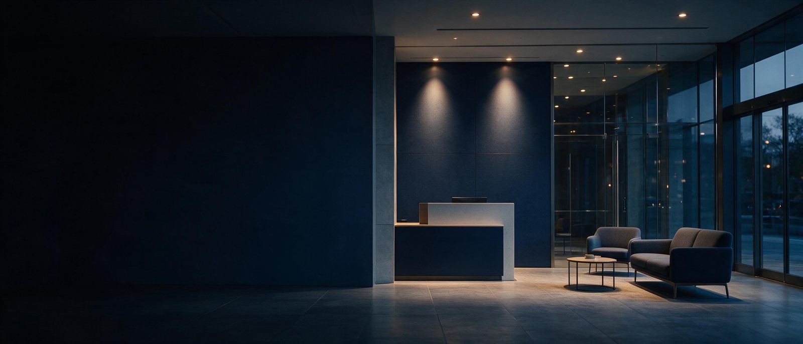 The reception area at the Procain office in Bengaluru